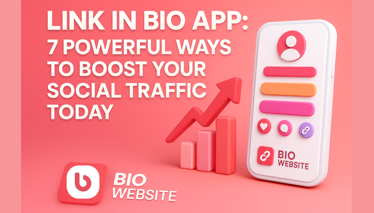 Link in Bio App: 7 Powerful Ways to Boost Your Social Traffic Today